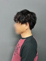 ウヌ ヘアルーム(uNu Hair Room)&nbsp;マッシュベース×スパイラルパーマ