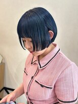 メル ヨコハマ(MeL)&nbsp;ボブレイヤーカット顔周りレイヤーウルフハッシュカットシャギー