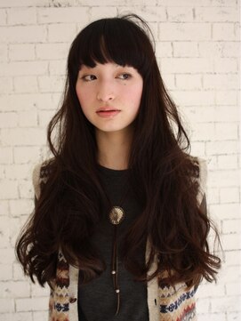 ガレージ(GARAGE) ワイドバング×ボヘミアンカール