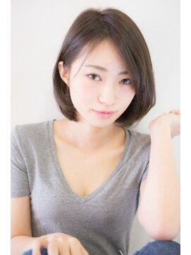 ピュアーネ(Purene) ダークグレージュ×リラクシーショート◆20代30代40代50代