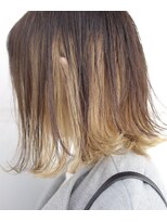 バローチェ(Barouche) 【Barouche】 切りっぱなしボブ ハイライト 堀江