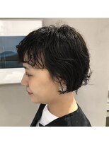 フェンヘアーアイス 中目黒(Fen.hair ici)&nbsp;黒髪 無造作 ショート