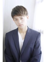 シュシュット(chouchoute)&nbsp;かき上げビジネスショートレイヤーコンマヘアツイストパーマ/007