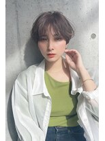 ジーナ 梅田(Zina)&nbsp;【Zina 梅田】大人ショート×ベージュ