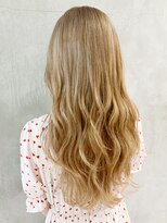 アイティー バイ アルバム 浦和店(IT by ALBUM) ベージュロング_ココアブラウンフリンジウェーブ_ba296482