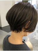 くせ毛ショート