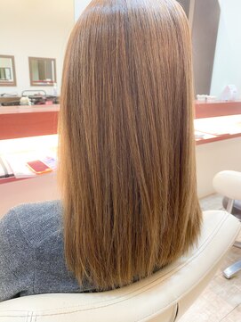 マーリャヘアー(mallia hair) 透明感カラーミルクティー