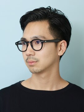 レトン 銀座(leton) シルバーカラー/フェードカット/かき上げ[東銀座/銀座]