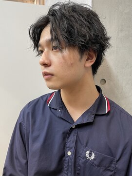 レベル 葛西店(LEVEL) センターパート メンズカット/葛西メンズ/葛西ヘッドスパ