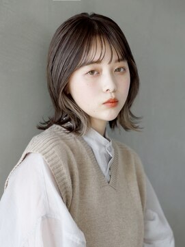 ネリー 銀座(NERIE) 似合わせカット銀座大人ミディアム　テラッコタカラー