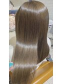 水素トリートメント×透明感ベージュ