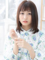 モッズヘア 越谷(mod's hair) 黒髪も◎大人可愛いオン眉内巻きワンカールc5越谷20代30代40代!