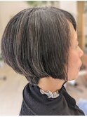 大人カワイイショートボブスタイル