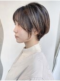 【なかじま ひびき】前下がりショート　ショートボブ　大宮