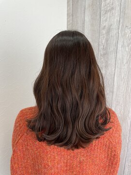 シエル 立川店(CIEL) オレンジベージュ×ロング【CIEL×maki】