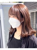 韓国風ヘア~くびれミディ