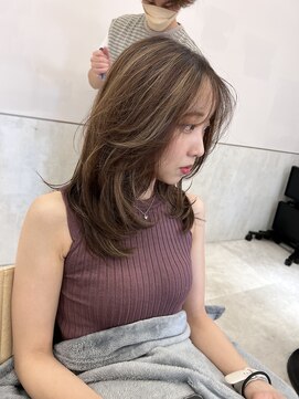 サンド 鹿児島中央(sand) @sei___sandインナーカラー/レイヤーカット/鹿児島中央駅