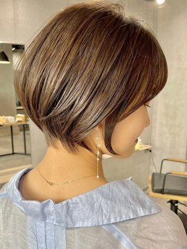 プルーヴ 秋葉原(prove) 30代40代大人女性/前髪ありショートボブ/ショートヘア/髪質改善