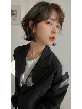 ムード タテマチ(mood tatemachi) 外ハネレイヤーボブ韓国風