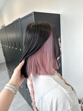 ゴウトゥデイシェアサロン 町田店(GO TODAY SHAiRE SALON) インナーホワイトピンク