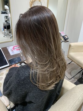 ブティック(boutique) 地毛バレイヤージュ!