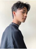 【立川メンズ】ニュアンスセンター波巻き刈り上げマッシュ