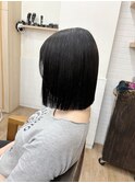 小顔タッセルボブ×美髪[ぱつっとボブ/縮毛矯正/横浜韓国]
