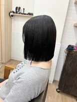 ネオリーブ クーロ(Neolive curro)&nbsp;小顔タッセルボブ×美髪[ぱつっとボブ/縮毛矯正/横浜韓国]