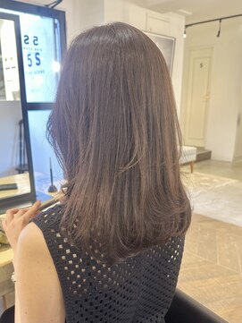 ファイブシーン アオヤマ(5SCENE AOYAMA) 韓国ヘアくびれヘアヨシンモリ顔周りレイヤー20代30代40代