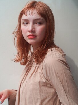 レジュアル(RESSUAL) 黒髪ボブルフネビージュ小顔ワンレン