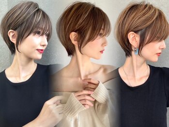 レーヴバイロンド 仙台(Reve by Lond)の写真/白髪を美しく魅力に変える、白髪ぼかしハイライト。上質なケアと洗練された技術を。【髪質改善/仙台】