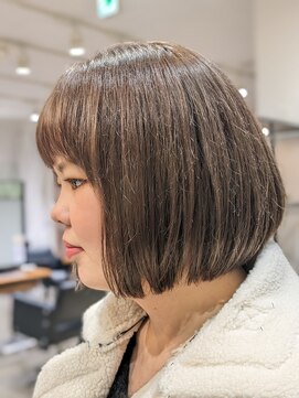 ケーオーエスビューティー(K O S beauty) オン眉ベージュボブ！