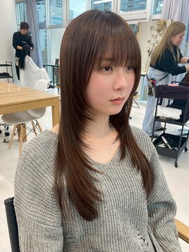 エトワ(ETOWA) 髪質改善カラー/艶髪/ロングレイヤー/シャギー