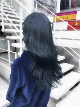 アソビセカンド 原宿(ASOBI 2nd) ダブルカラー/黒髪/ボブルフ/ネビージュ/原宿/ブリーチなし