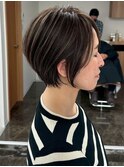 ハイライトバレイヤージュダブルカラーケアブリーチ30代40代