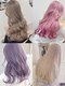 メゾンセブンルックス 宇都宮簗瀬店(Maison 7LOOKS)の写真/韓国のような艶感デザインカラーがダメージレスで叶う！イメチェンもお任せ♪ケアブリーチ/質感再整カラー