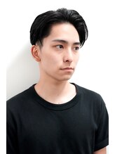 ルックグッドストア タカラヅカ(LOOK GOOD STORE TAKARAZUKA) メンズカットアップバングツーブロックマッシュショート0905