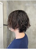(北谷)ショートボブ×パーマで叶える魅力！