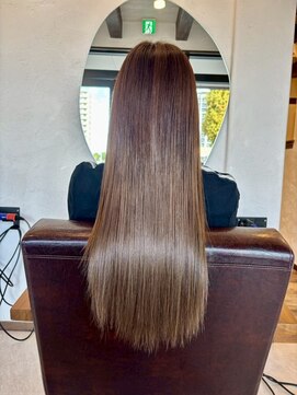 アミリー ひたち野うしく店(Amily) ハイライトバレイヤージュダブルカラーケアブリーチ20代30代