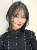 ボブ/ハッシュカット/ヘアセット/ミディアムレイヤーカット/渋谷