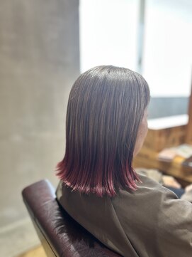 ロッソ 浦添店(Rosso) エンドカラー×pink