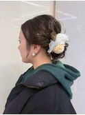 成人式ヘア/和装ヘア/ヘアセット/アップスタイル