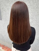 オレンジペコ(orange peco)&nbsp;ナチュラルブラウン 髪質改善ストレート 艶髪 透明感カラー 20代