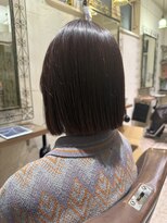 シェリー(cherie)&nbsp;切りっぱなしボブスタイル