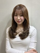 ヘアアンドメイク シークネクスト(HAIR&MAKE SeeK NEXT) 明るめベージュ×細かめレイヤー