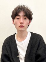 ボタンヘアー 日吉(BoTaN HAIR)&nbsp;マッシュパーマ/ニュアンスパーマ/メンズ/アッシュブラウン/日吉