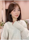 ボブ/ミディアム/レイヤー/内巻き