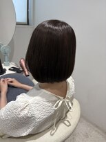 ビーエフサロン(BxF SALON)&nbsp;還元トリートメントフレイヤでまるっと収まるボブ