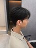 【韓国風メンズヘア】カット＋ダウンパーマ￥11000