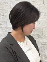 グラムアッシュ(GLAM ASH) 大人ショート 丸みショート 顔周りカット 髪質改善カラー 30代